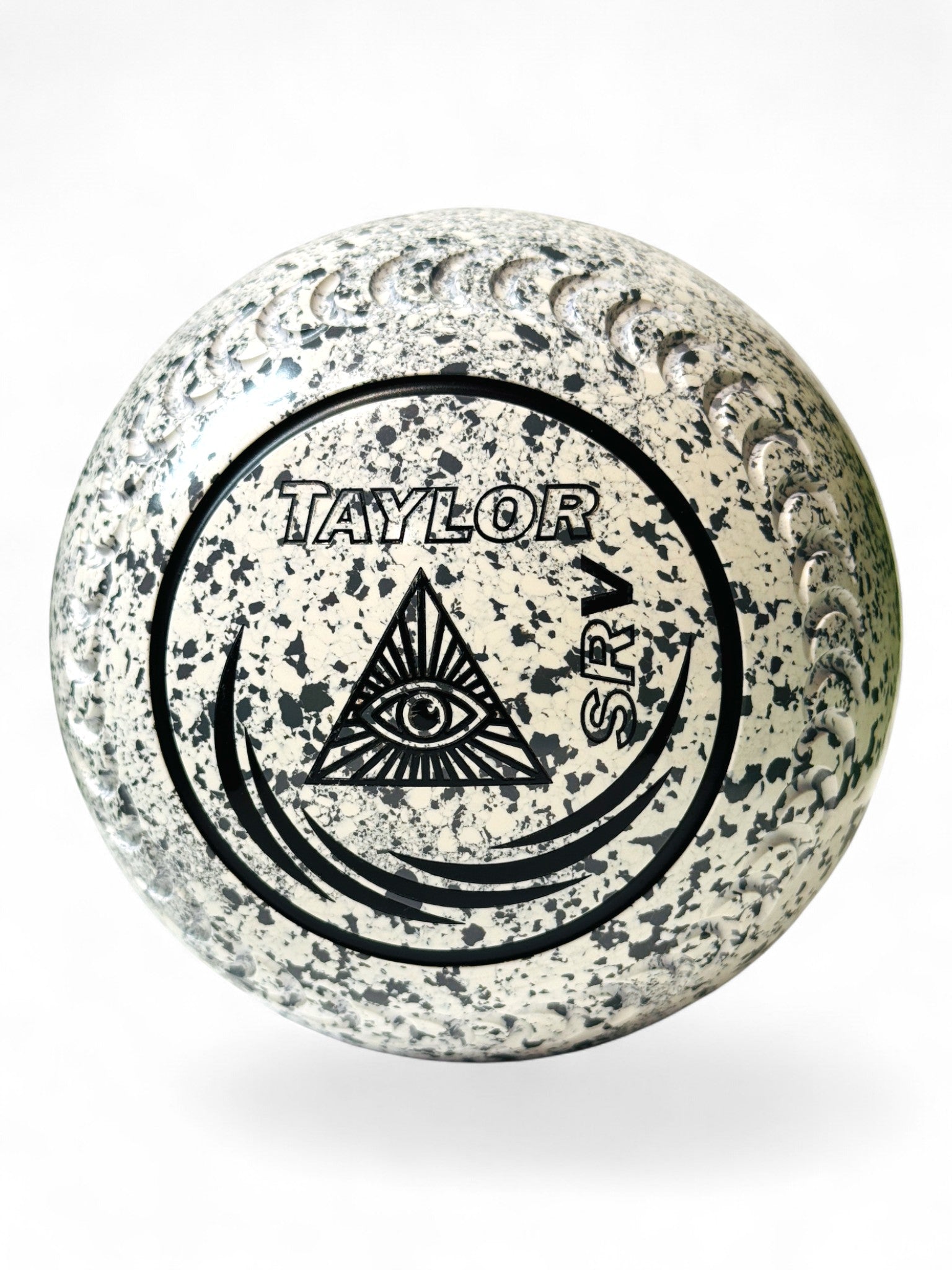 Taylor SRV White/Grey (White Steel) Eye Size 5 Crescent 35 Stamp