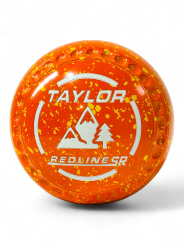 Taylor Redline SR Orange/Yellow (Amber) Mountain Size 5 Half Pipe 34 Stamp