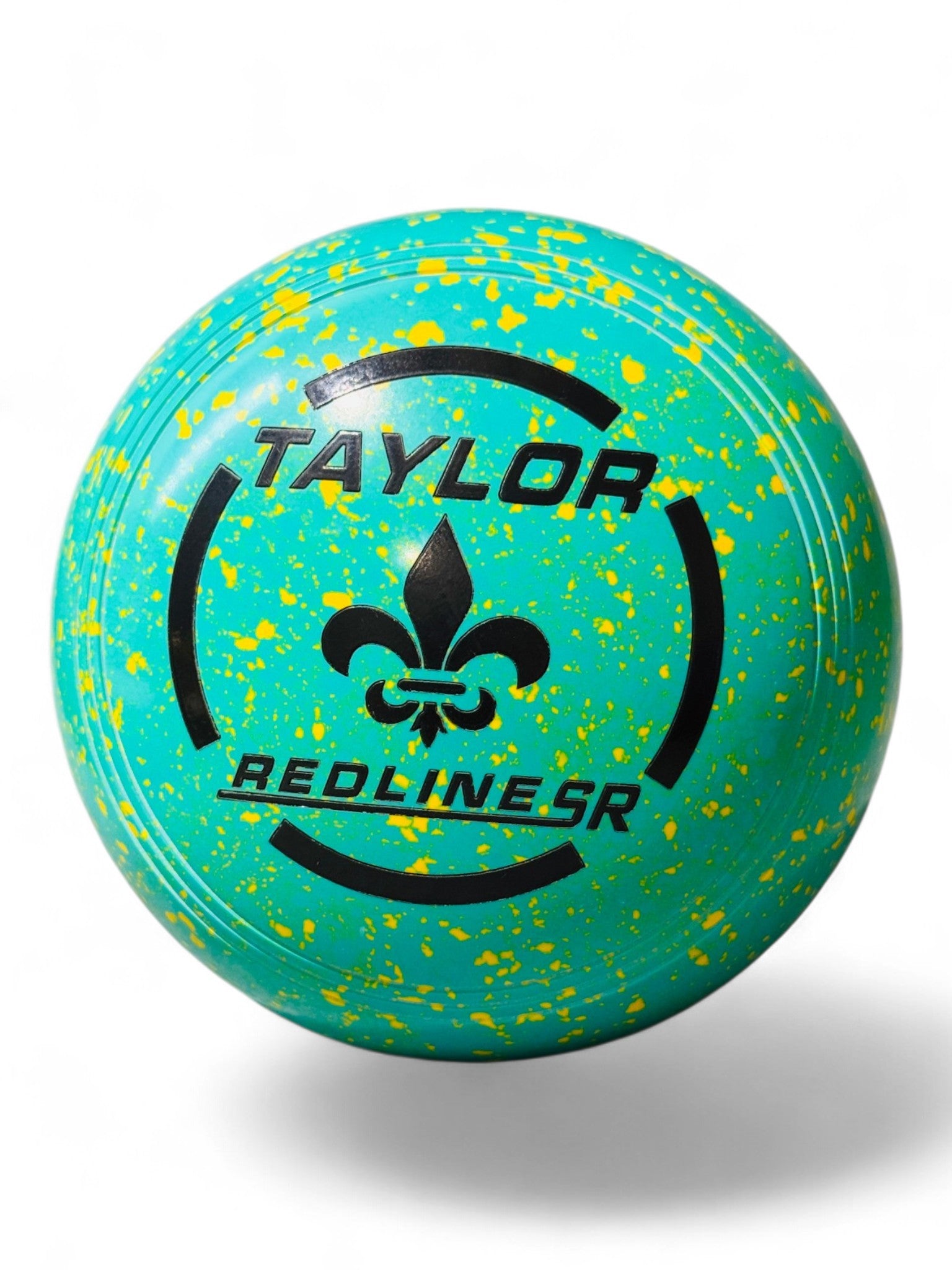 Taylor Redline SR Mint/Yellow Fleur De Lis Size 5 Plain 35 Stamp