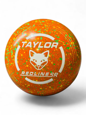 Taylor Redline SR Orange/Yellow/Lime Fox Size 5 Plain 35 Stamp